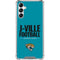 NFL Jacksonville Jaguars Team Motto Galaxy A14 5G Clear Case