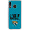 NFL Jacksonville Jaguars Team Motto Galaxy A20 Clear Case