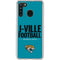 NFL Jacksonville Jaguars Team Motto Galaxy A21 Clear Case