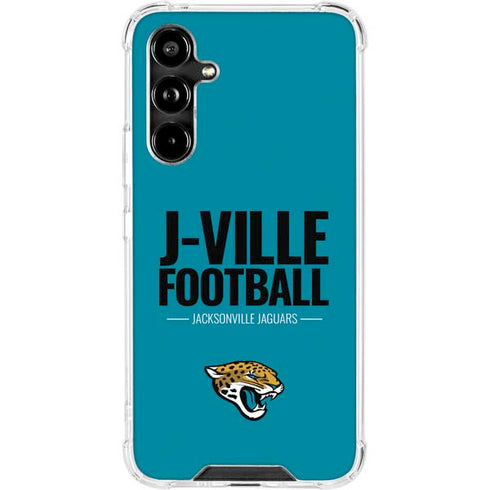 NFL Jacksonville Jaguars Team Motto Galaxy A54 5G Clear Case