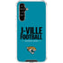 NFL Jacksonville Jaguars Team Motto Galaxy A54 5G Clear Case