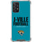 NFL Jacksonville Jaguars Team Motto Galaxy A72 5G Clear Case