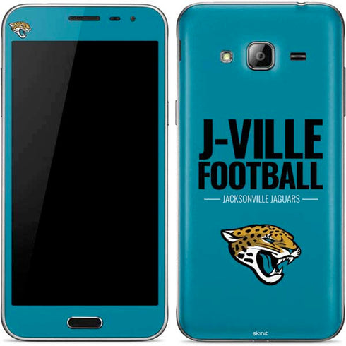 NFL Jacksonville Jaguars Team Motto Galaxy J3 Skin