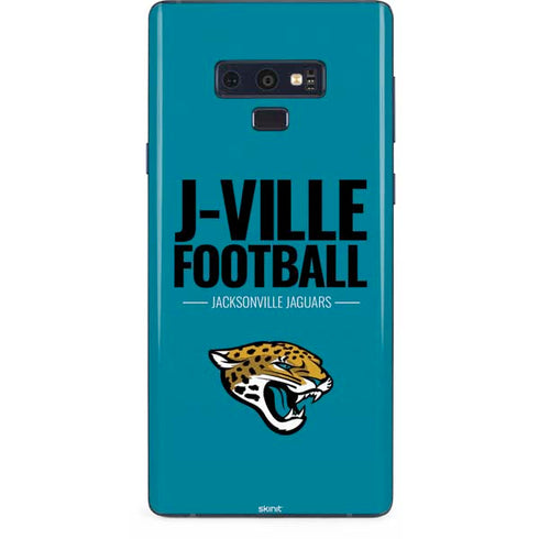 NFL Jacksonville Jaguars Team Motto Galaxy Note 9 Skin