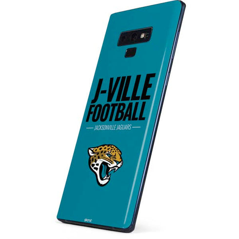 NFL Jacksonville Jaguars Team Motto Galaxy Note 9 Skin