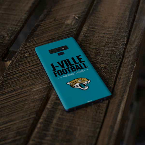 NFL Jacksonville Jaguars Team Motto Galaxy Note 9 Skin
