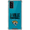 NFL Jacksonville Jaguars Team Motto Galaxy Note20 5G Clear Case