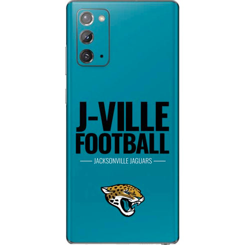 NFL Jacksonville Jaguars Team Motto Galaxy Note20 5G Skin