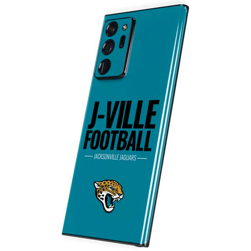 NFL Jacksonville Jaguars Team Motto Galaxy Note20 Ultra 5G Skin