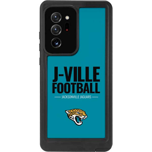 NFL Jacksonville Jaguars Team Motto Galaxy Note20 Ultra 5G Waterproof Case