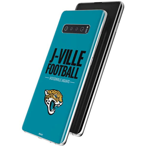 NFL Jacksonville Jaguars Team Motto Galaxy S10 Plus Skin