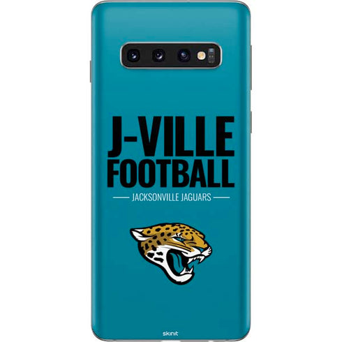 NFL Jacksonville Jaguars Team Motto Galaxy S10 Skin