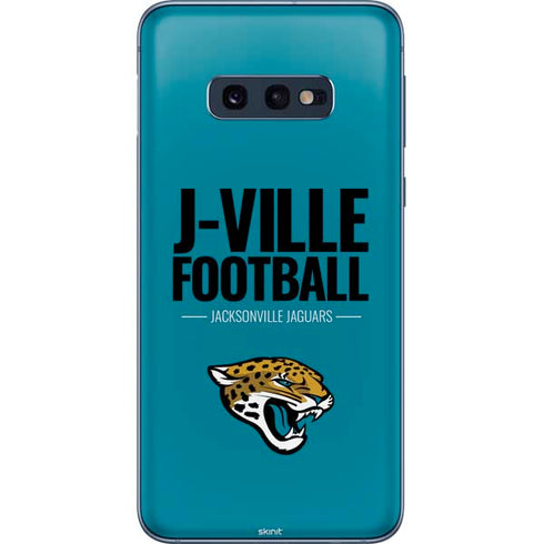 NFL Jacksonville Jaguars Team Motto Galaxy S10e Skin