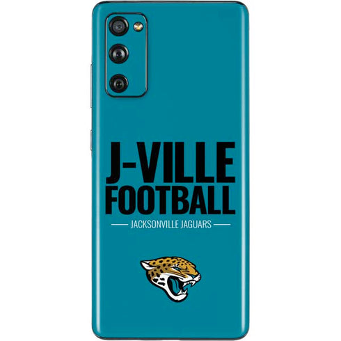 NFL Jacksonville Jaguars Team Motto Galaxy S20 Fan Edition Skin