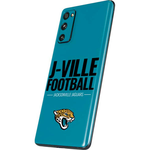 NFL Jacksonville Jaguars Team Motto Galaxy S20 Fan Edition Skin