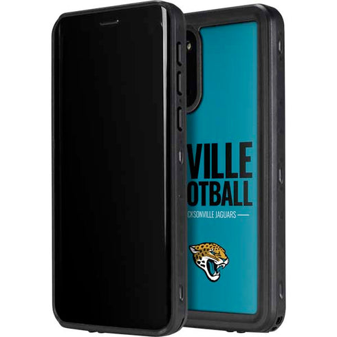 NFL Jacksonville Jaguars Team Motto Galaxy S20 Plus Waterproof Case