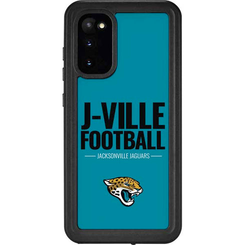 NFL Jacksonville Jaguars Team Motto Galaxy S20 Waterproof Case