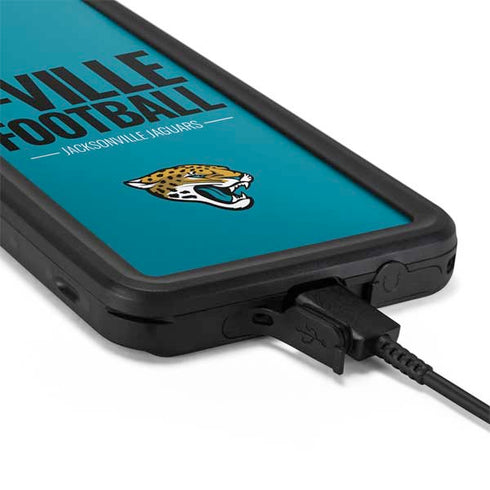 NFL Jacksonville Jaguars Team Motto Galaxy S20 Waterproof Case