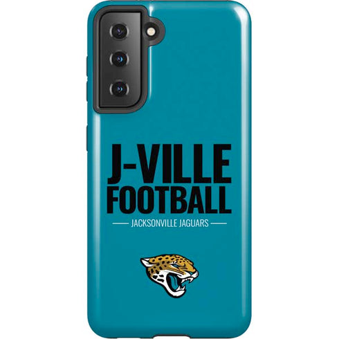 NFL Jacksonville Jaguars Team Motto Galaxy S21 5G Pro Case