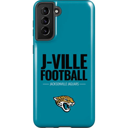 NFL Jacksonville Jaguars Team Motto Galaxy S21 FE Pro Case