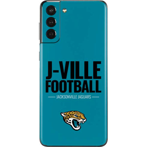 NFL Jacksonville Jaguars Team Motto Galaxy S21 Plus 5G Skin