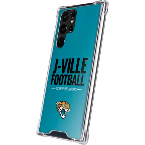 NFL Jacksonville Jaguars Team Motto Galaxy S22 Ultra Clear Case
