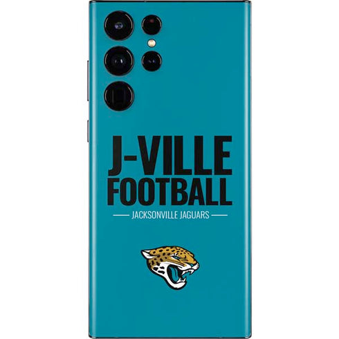 NFL Jacksonville Jaguars Team Motto Galaxy S22 Ultra Skin
