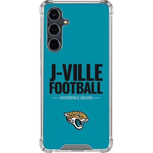 NFL Jacksonville Jaguars Team Motto Galaxy S23 FE Clear Case