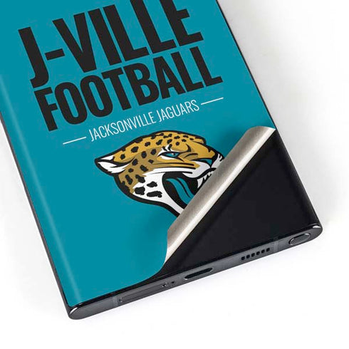 NFL Jacksonville Jaguars Team Motto Galaxy S23 Ultra Skin