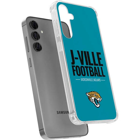 NFL Jacksonville Jaguars Team Motto Galaxy S24 Plus Clear Case