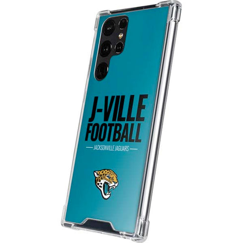 NFL Jacksonville Jaguars Team Motto Galaxy S24 Ultra Clear Case