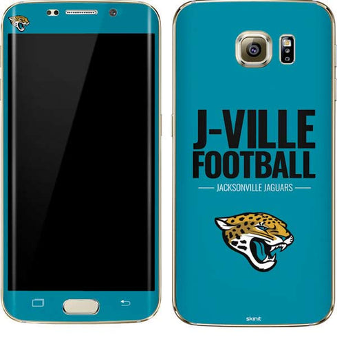 NFL Jacksonville Jaguars Team Motto Galaxy S7 Edge Skin