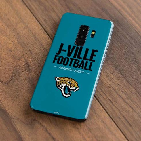 NFL Jacksonville Jaguars Team Motto Galaxy S9 Plus Skin