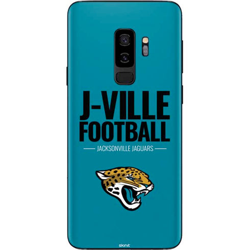 NFL Jacksonville Jaguars Team Motto Galaxy S9 Plus Skin