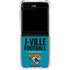 NFL Jacksonville Jaguars Team Motto Galaxy Z Flip5 5G Clear Case