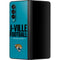 NFL Jacksonville Jaguars Team Motto Galaxy Z Fold3 5G Skin