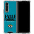 NFL Jacksonville Jaguars Team Motto Galaxy Z Fold4 5G Clear Case