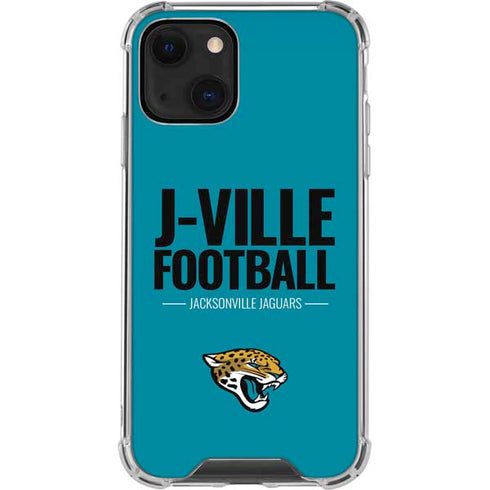 NFL Jacksonville Jaguars Team Motto iPhone 13 Mini Clear Case