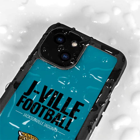 NFL Jacksonville Jaguars Team Motto iPhone 13 Mini Waterproof Case