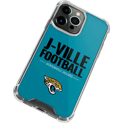 NFL Jacksonville Jaguars Team Motto iPhone 13 Pro Max Clear Case