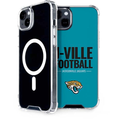 NFL Jacksonville Jaguars Team Motto iPhone 15 Plus MagSafe Case