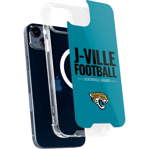 NFL Jacksonville Jaguars Team Motto iPhone 15 Plus MagSafe Case