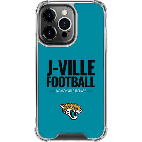 NFL Jacksonville Jaguars Team Motto iPhone 14 Pro Clear Case