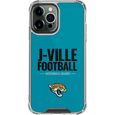NFL Jacksonville Jaguars Team Motto iPhone 14 Pro Max Clear Case