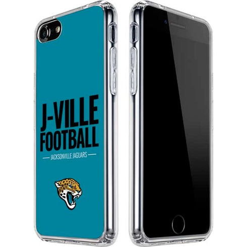 NFL Jacksonville Jaguars Team Motto iPhone SE (2nd & 3rd Gen) Clear Case