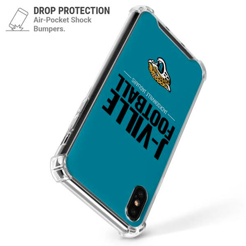 NFL Jacksonville Jaguars Team Motto iPhone X/XS Clear Case