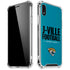 NFL Jacksonville Jaguars Team Motto iPhone XR Clear Case