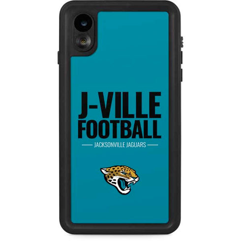 NFL Jacksonville Jaguars Team Motto iPhone XR Waterproof Case