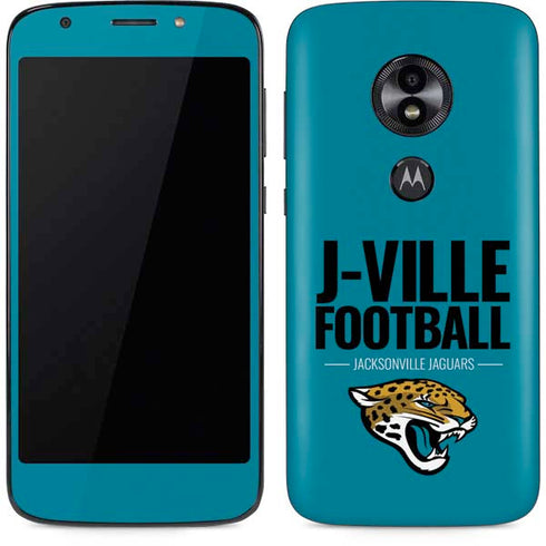 NFL Jacksonville Jaguars Team Motto Moto E5 Play Skin