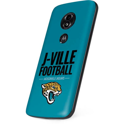 NFL Jacksonville Jaguars Team Motto Moto E5 Play Skin